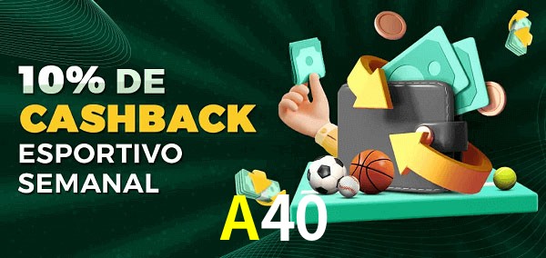 10% de bônus de cashback na A40